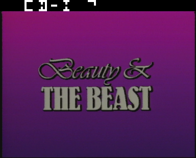 Beauty & the Beast Title Screen